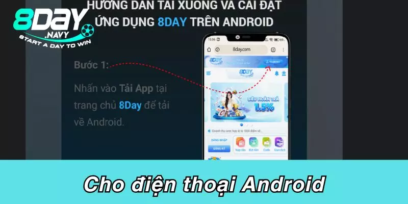 Tải App 8Day Cho điện thoại Android