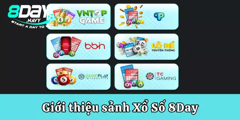 Giới thiệu sảnh Xổ Số 8Day