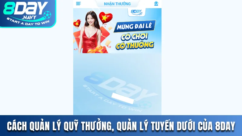 Cách quản lý quỹ thưởng, quản lý tuyến dưới