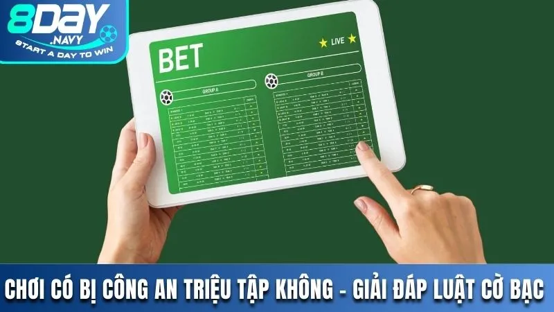 Góc Giải Đáp Chơi Tại 8DAY Có Bị Công An Triệu Tập Không? Chơi tại 8DAY có bị công an triệu tập không