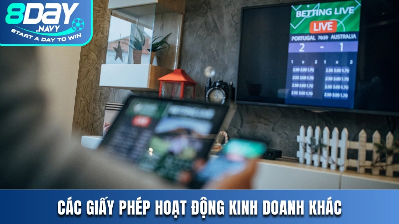 Giấy Tờ Cấp Phép Hoạt Động Của Nhà Cái 8DAY Thể Hiện Uy Tín Giấy tờ cấp phép hoạt động của nhà cái 8DAY thể hiện uy tín