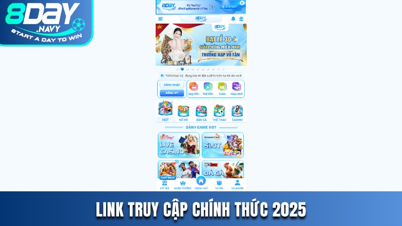 Link truy cập 8DAY chính thức 2025
