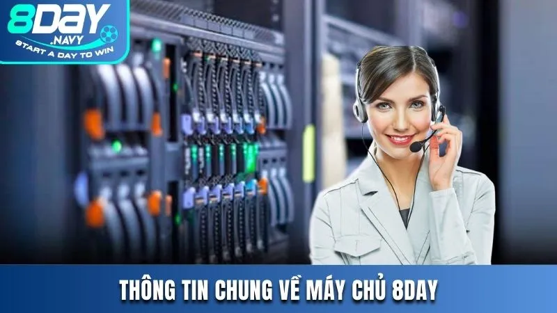 Thông tin máy chủ của nhà cái 8DAY ở đâu?