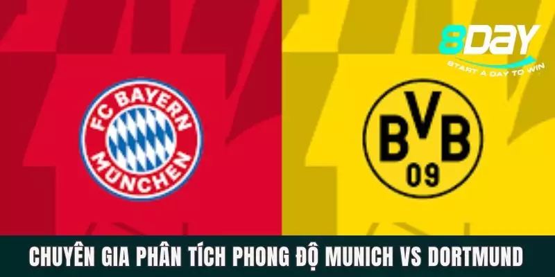 Dự Đoán Bayern Munich Vs Borussia Dortmund Ngày 12/4 - 23h30 Tỷ lệ kèo Bayern Munich vs Borussia Dortmund