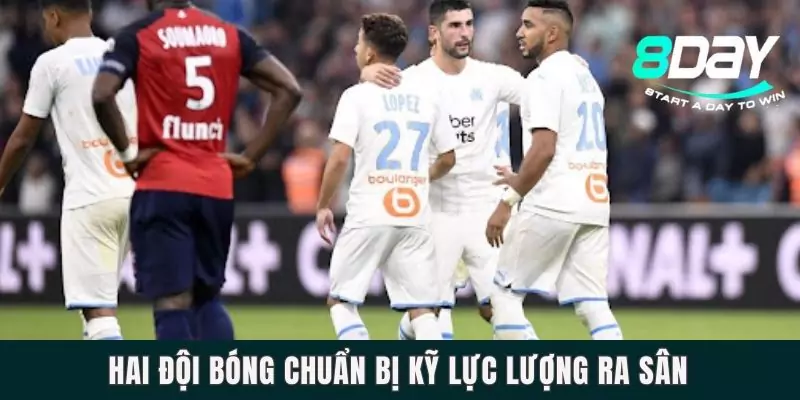 Hai đội bóng chuẩn bị kỹ lực lượng ra sân