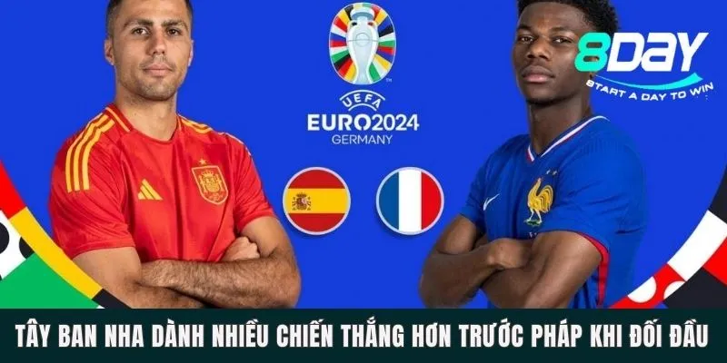Tây Ban Nha giành nhiều chiến thắng hơn trước Pháp khi đối đầu